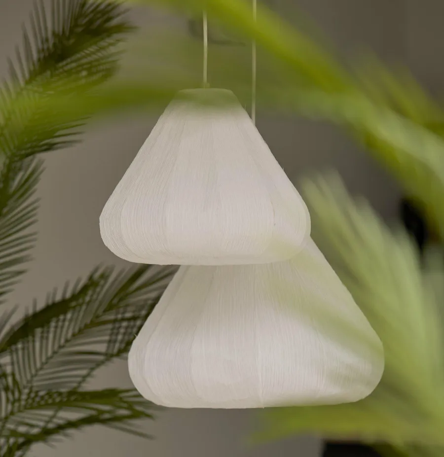 Light en Living Hanglamp Ø35x28 cm SARELLA papier wit Discount