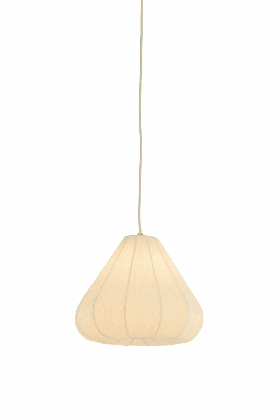 Light en Living Hanglamp Ø35x28 cm SARELLA papier wit Discount
