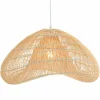 Light en Living Hanglamp 54x52,5x30,5 cm JANZUR rattan naturel Clearance