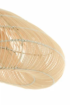 Light en Living Hanglamp 54x52,5x30,5 cm JANZUR rattan naturel Clearance