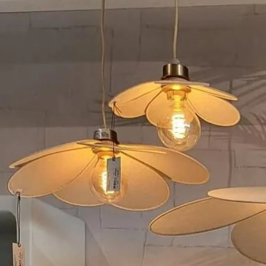 Light en Living Hanglamp Ø30,5x9 cm FYANO zand Clearance
