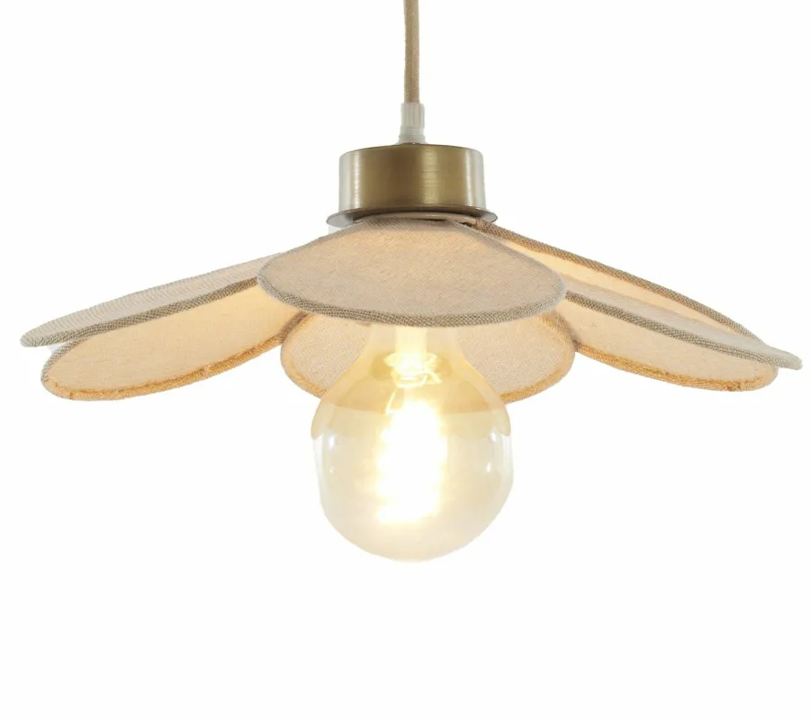 Light en Living Hanglamp Ø30,5x9 cm FYANO zand Clearance