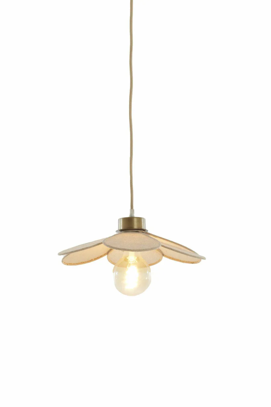 Light en Living Hanglamp Ø30,5x9 cm FYANO zand Clearance