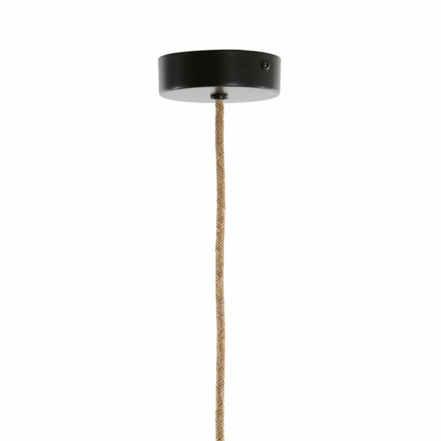 Light en Living Hanglamp Ø50x50 cm MAKASSAR zijde crème Hot