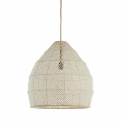 Light en Living Hanglamp Ø50x50 cm MAKASSAR zijde crème Hot