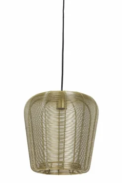 Light en Living Hanglamp Adeta zwart of goud - meerdere afmetingen New