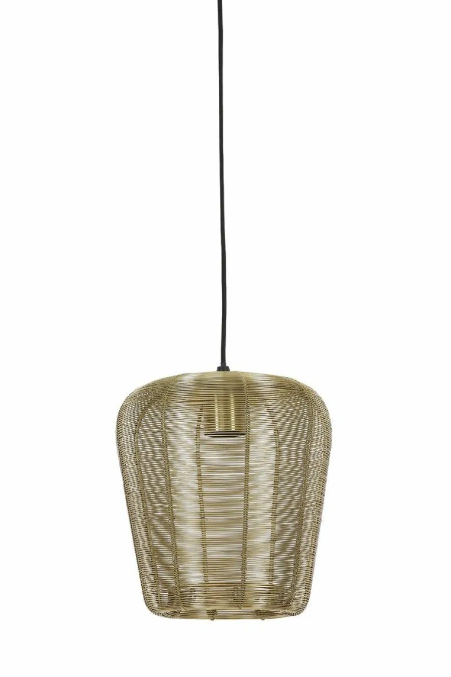 Light en Living Hanglamp Adeta zwart of goud - meerdere afmetingen New