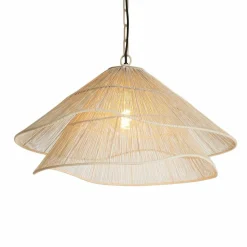 Light en Living Hanglamp Ø56x31 cm ALAMEDA creme New