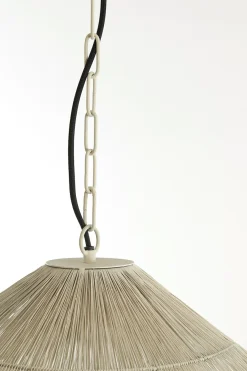 Light en Living Hanglamp Ø56x31 cm ALAMEDA creme New
