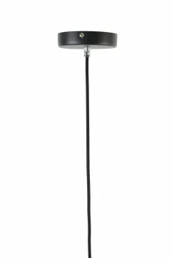 Light en Living Hanglamp MAYSON mat zwart+glas smoke - Diverse maten Discount