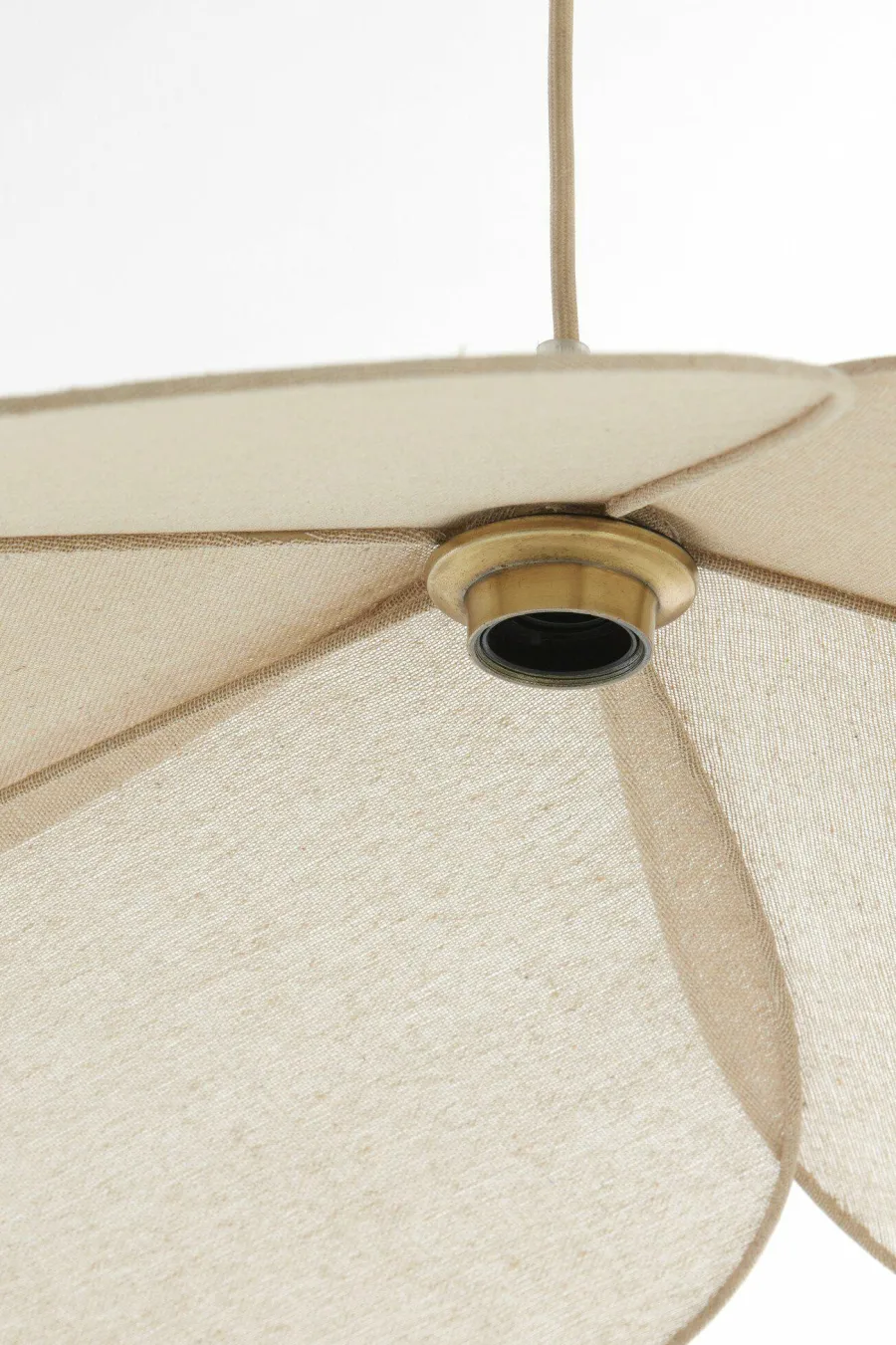 Light en Living Hanglamp Ø46x13 cm FYANO zand