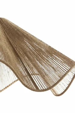 Light en Living Hanglamp Ø60x24 cm FODARA jute naturel Outlet