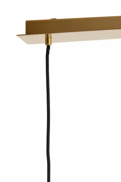 Light en Living Hanglamp 3L 120x30x30 cm MEDINA glas smoke+goud New