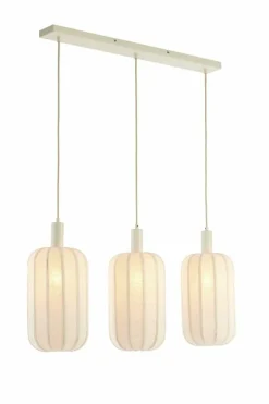 Light en Living Hanglamp 3L 80x21x34 cm TUFIA linnen cream Sale