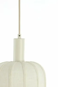 Light en Living Hanglamp 3L 80x21x34 cm TUFIA linnen cream Sale