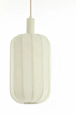 Light en Living Hanglamp 3L 80x21x34 cm TUFIA linnen cream Sale