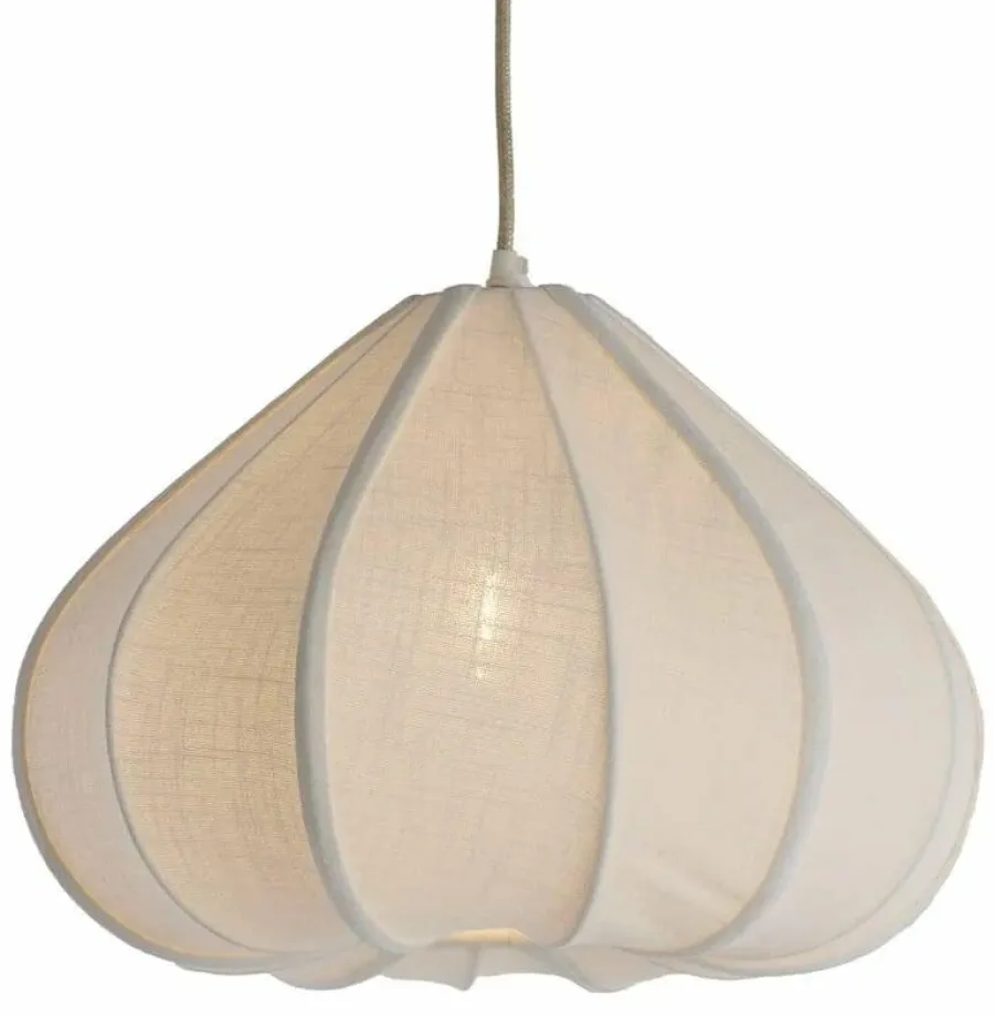 Light en Living Hanglamp Ø49x36 cm ZUBEDA crème Best