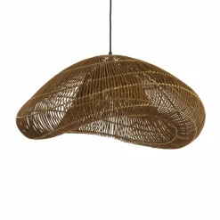 Light en Living Hanglamp 54x52,5x30,5 cm JANZUR rattan donkerbruin Best