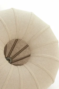 Light en Living Hanglamp Ø50X34 cm ZUBEDA linnen naturel Clearance