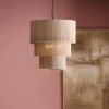 Light en Living Hanglamp 3L Ø45x50 cm MALAIKA taupe Best