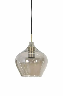 Light en Living Hanglamp RAKEL Antique brass klein Discount