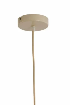 Light en Living Hanglamp Ø48x29 cm LAVRIO webbing naturel+hout Clearance