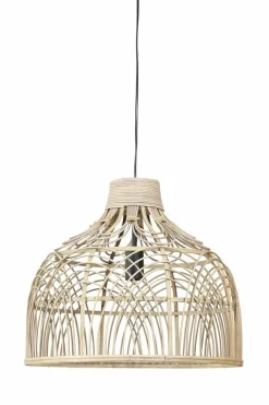 Light en Living Hanglamp Ø48x43 cm POCITA rotan naturel L