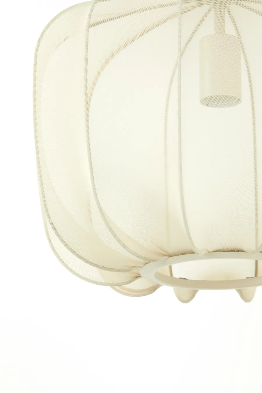 Light en Living Hanglamp Ø50x37,5 cm PLUMERIA zand Clearance