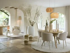 Light en Living Hanglamp Ø42x27 cm RAFAELLA raffia naturel Online