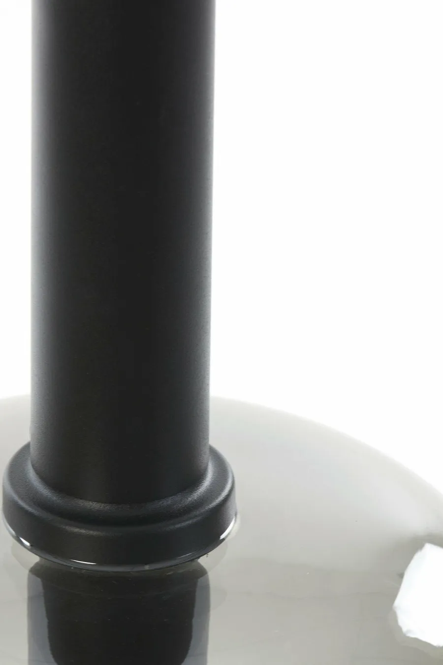 Light en Living Hanglamp Ø22x52 cm LEKAR zwart+smoke glas Online