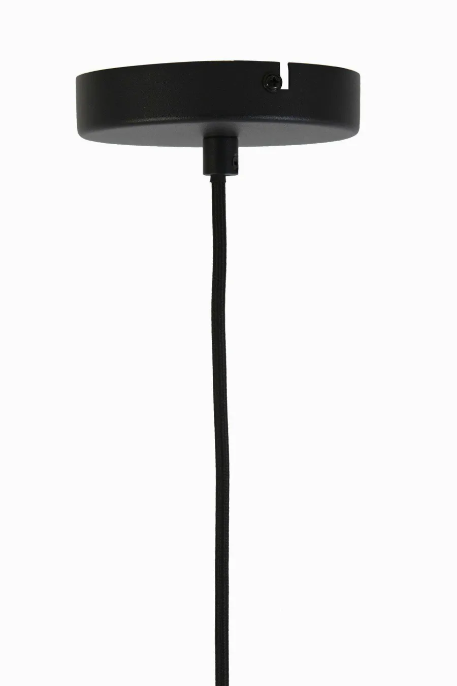 Light en Living Hanglamp Ø22x52 cm LEKAR zwart+smoke glas Online
