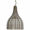 Light en Living Hanglamp Ø45x61 cm MARIAMA antiek brons Hot