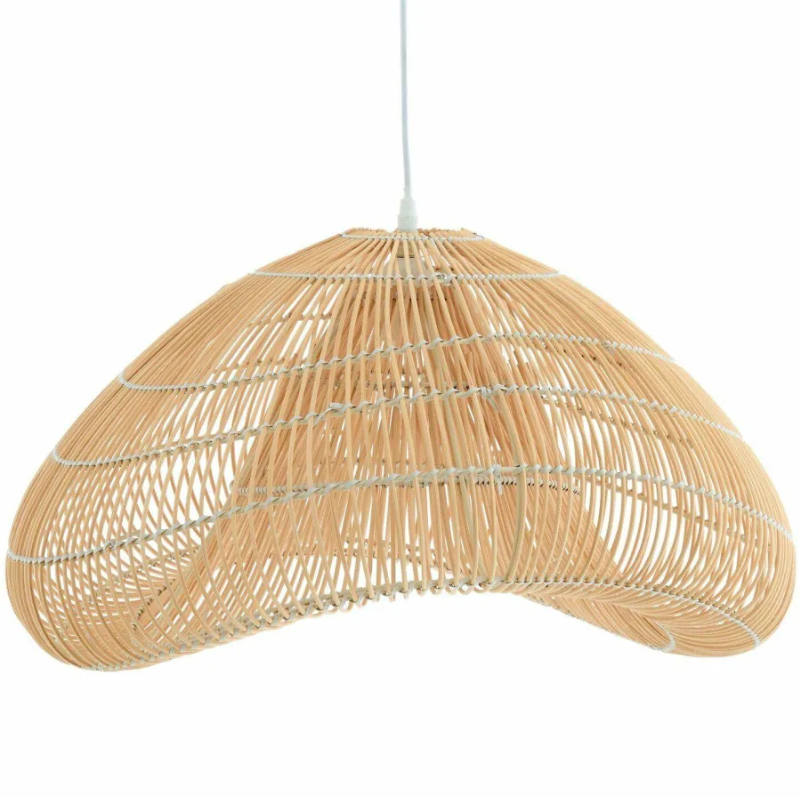 Light en Living Hanglamp 65x64x30,5 cm JANZUR rattan naturel
