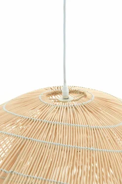 Light en Living Hanglamp 65x64x30,5 cm JANZUR rattan naturel