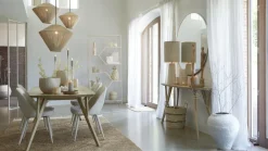 Light en Living Hanglamp Ø56x43 cm FELIDA crème Hot