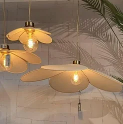 Light en Living Hanglamp Ø79x20 cm FYANO zand Best