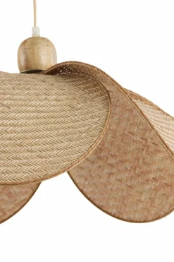 Light en Living Hanglamp Ø60,5x30,5 cm LAVRIO natural hout Best