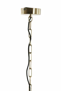 Light en Living Hanglamp Ø51x20 cm BAHOTO lichtgoud New
