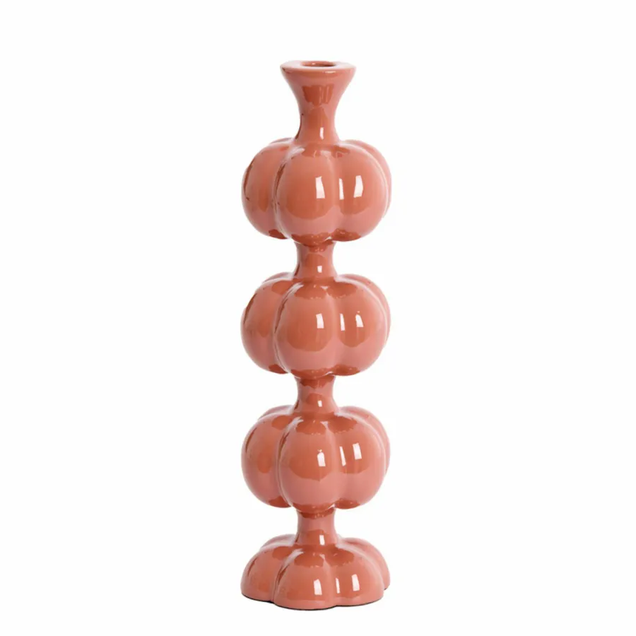 Light en Living Kandelaar Ø10x35 cm CALDAS glans terra Sale