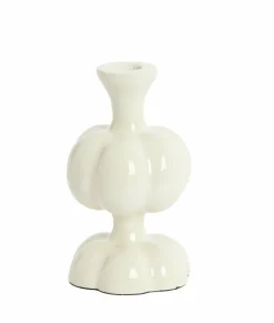 Light en Living Kandelaar Ø10x17 cm CALDAS glans crème Outlet