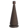 Light en Living Kandelaar Ø12x33 cm ALMOLA mango hout donker bruin Discount