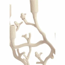 Light en Living Kandelaar 3L 26x11x42 cm JARDIA creme Outlet