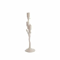 Light en Living Kandelaar 3L 26x11x42 cm JARDIA creme Outlet