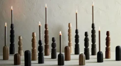 Light en Living Kandelaar Ø7,5x45,5 cm AFIFE hout roodbruin