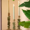 Light en Living Kandelaar Ø11,5X29,5 cm ESTINA groen Best