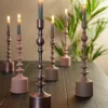 Light en Living Kandelaar Ø10x42 cm SHEVA mat antiek koper