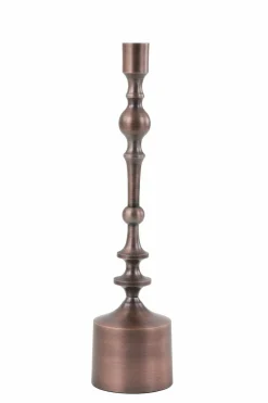 Light en Living Kandelaar Ø10x42 cm SHEVA mat antiek koper