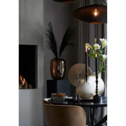 Light en Living Kandelaar Ø10x42 cm SHEVA glanzend zwart Best