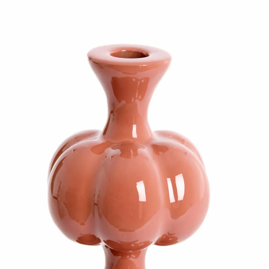 Light en Living Kandelaar Ø10x17 cm CALDAS glans terra