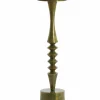 Light en Living Kandelaar Ø11x40 cm MISTRY glanzend groen goud